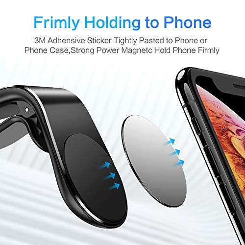 Universal Magnetic Phone Holder in Car Air Vent Mount Universal Magnetic Car Mount Mobile Phone Holder Stand Magnet Support Car Mobile Holder for All Smartphones