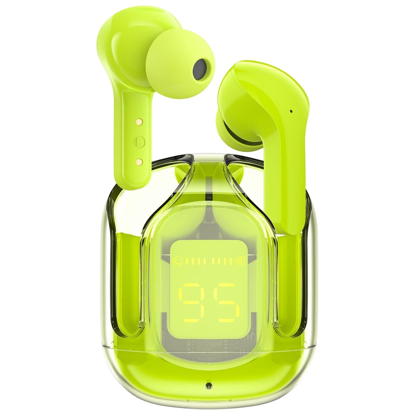 Crystal T6 5.0 Wireless Earbuds - Premium Bluetooth TWS Earphones