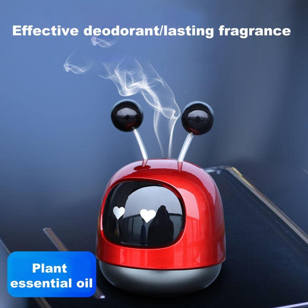 Dancing Robot, Shaking Head Design Car Perfume Cute Car Robot Perfume (Blue)