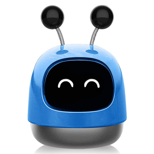Dancing Robot, Shaking Head Design Car Perfume Cute Car Robot Perfume (Blue)