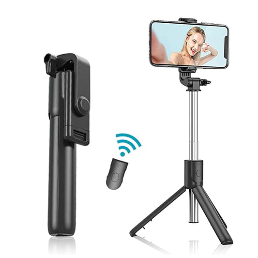 Bluetooth Extendable Selfie Stick with Wireless Remote, 103 Cms Long Selfie Stick
